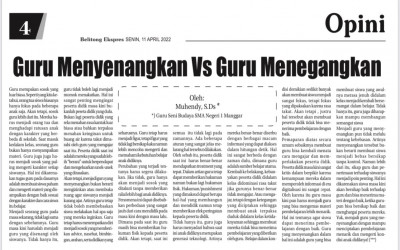 GURU MENYENANGKAN VS GURU MENEGANGKAN