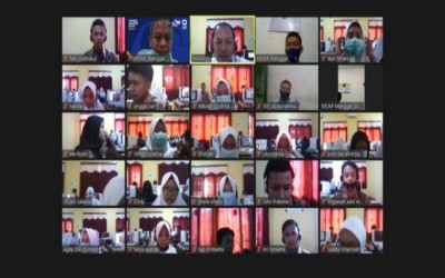SMA Negeri 1 Manggar Jadi Tuan Pajak Bertutur Online KP2KP Manggar