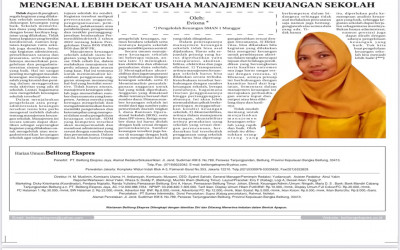 MENGENAL LEBIH DEKAT USAHA MANAJEMEN KEUANGAN SEKOLAH