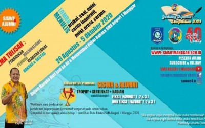 Semarakkan Hari Jadi ke-40, Smansa Manggar Gelar Kompetisi Gerbang Menulis, Resmi Dimulai Hari Ini